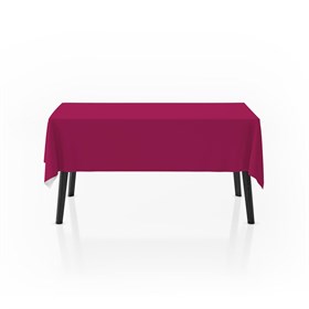 Tischdecke aus Wolle als Meterware - Unifarben Pink