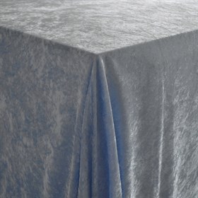 Nervöse Velours-Tischdecken - Hellblau - 4 Packungen - 12 Meter