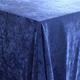 Tischtuch - Nervous Velour - Dunkel Blue - 150x300 cm - Boligland