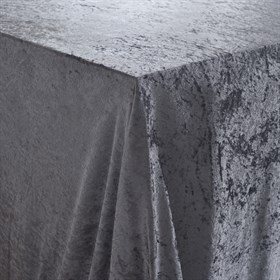 Tischtuch - Nervöses Velours - Anthrazit - 150x300 cm - Boligland